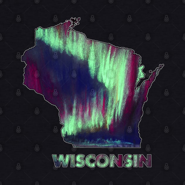 Wisconsin - Northern Lights by Anastasiya Malakhova